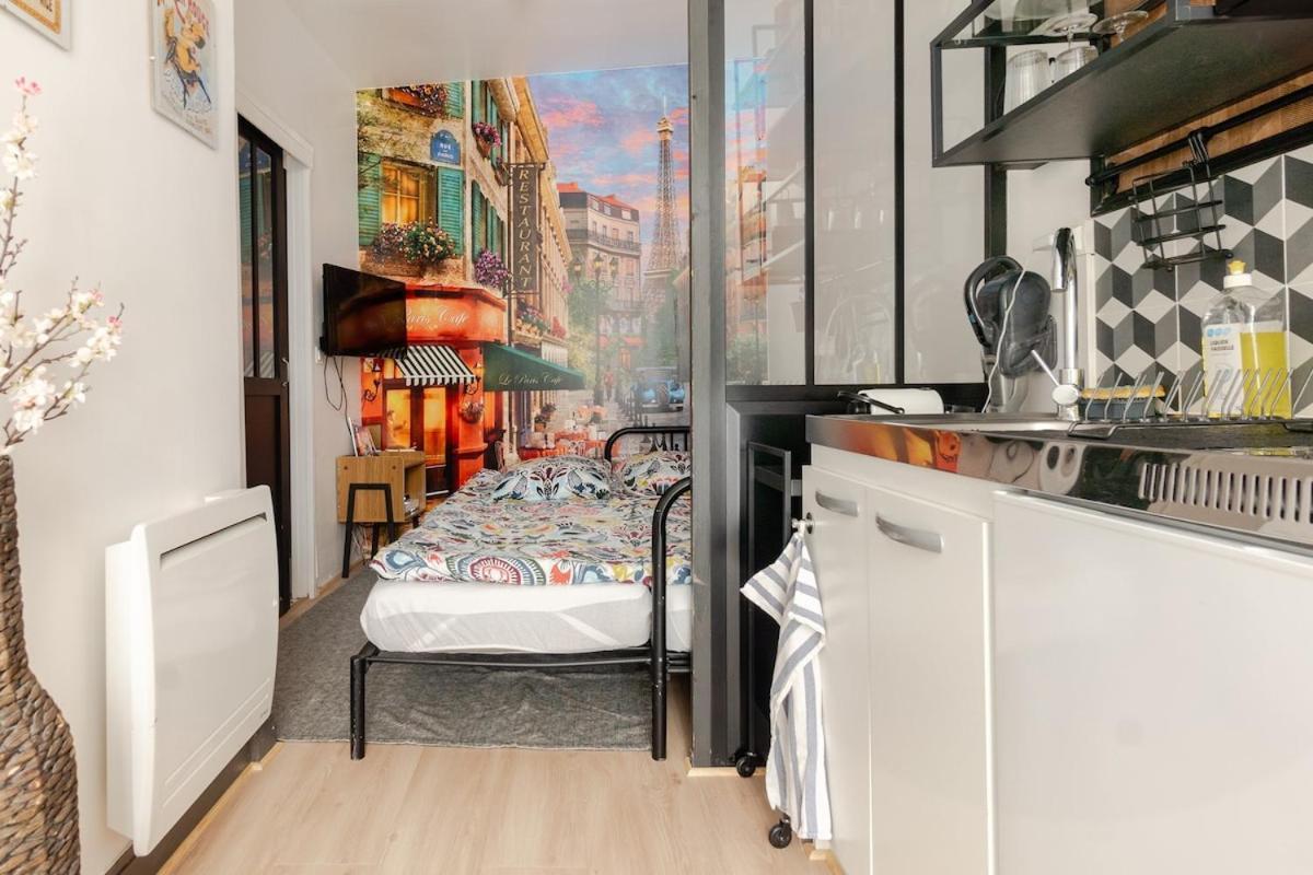 Studio Paris - Metro 7 Cadet - Quartier Faubourg-Montmartre Zewnętrze zdjęcie
