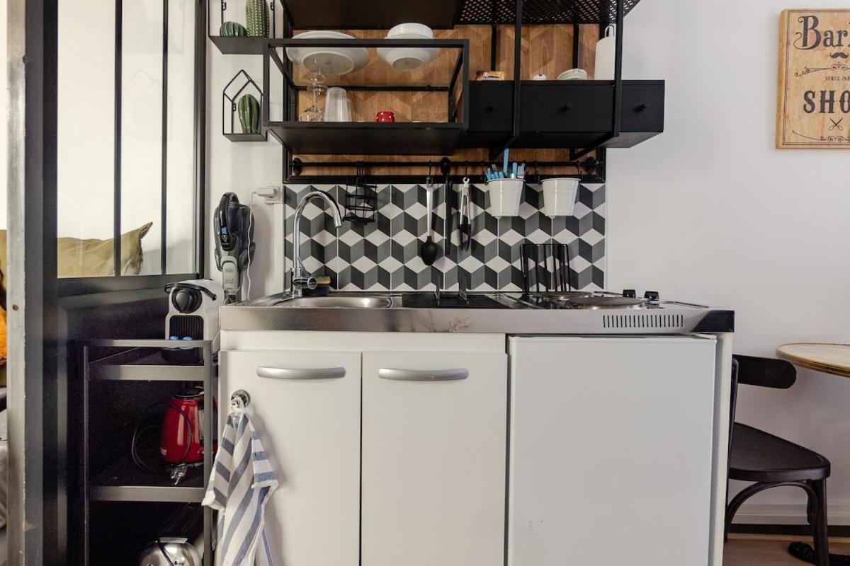 Studio Paris - Metro 7 Cadet - Quartier Faubourg-Montmartre Zewnętrze zdjęcie